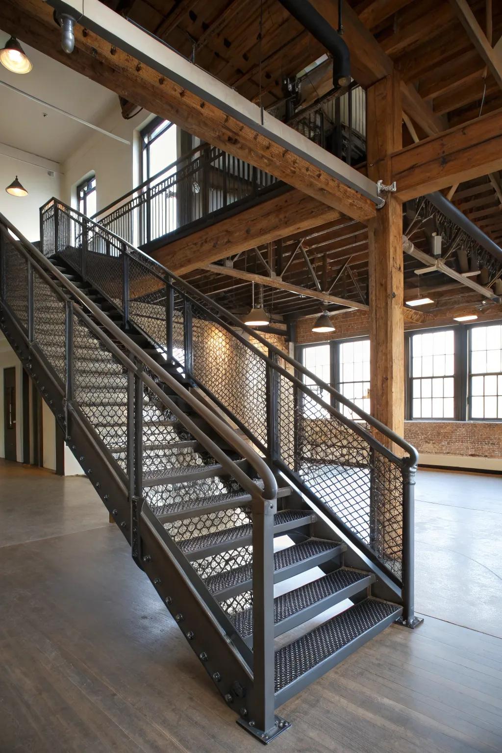 Welcome industrial aesthetics through textured surfaces.