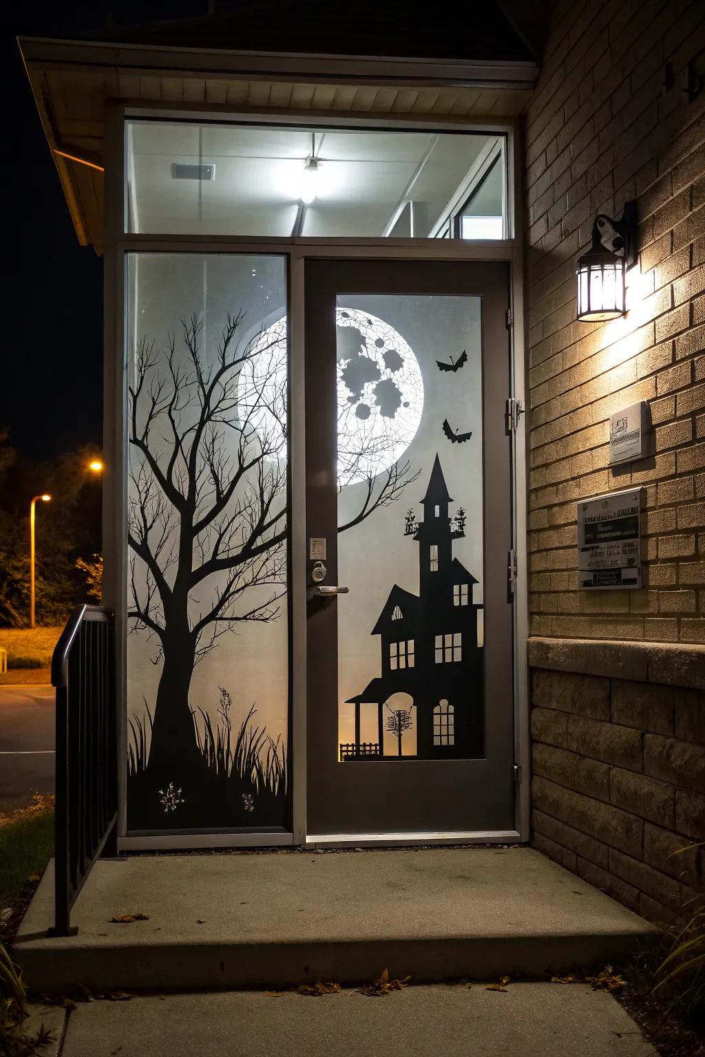 A phantom abode scene that makes Halloween real.