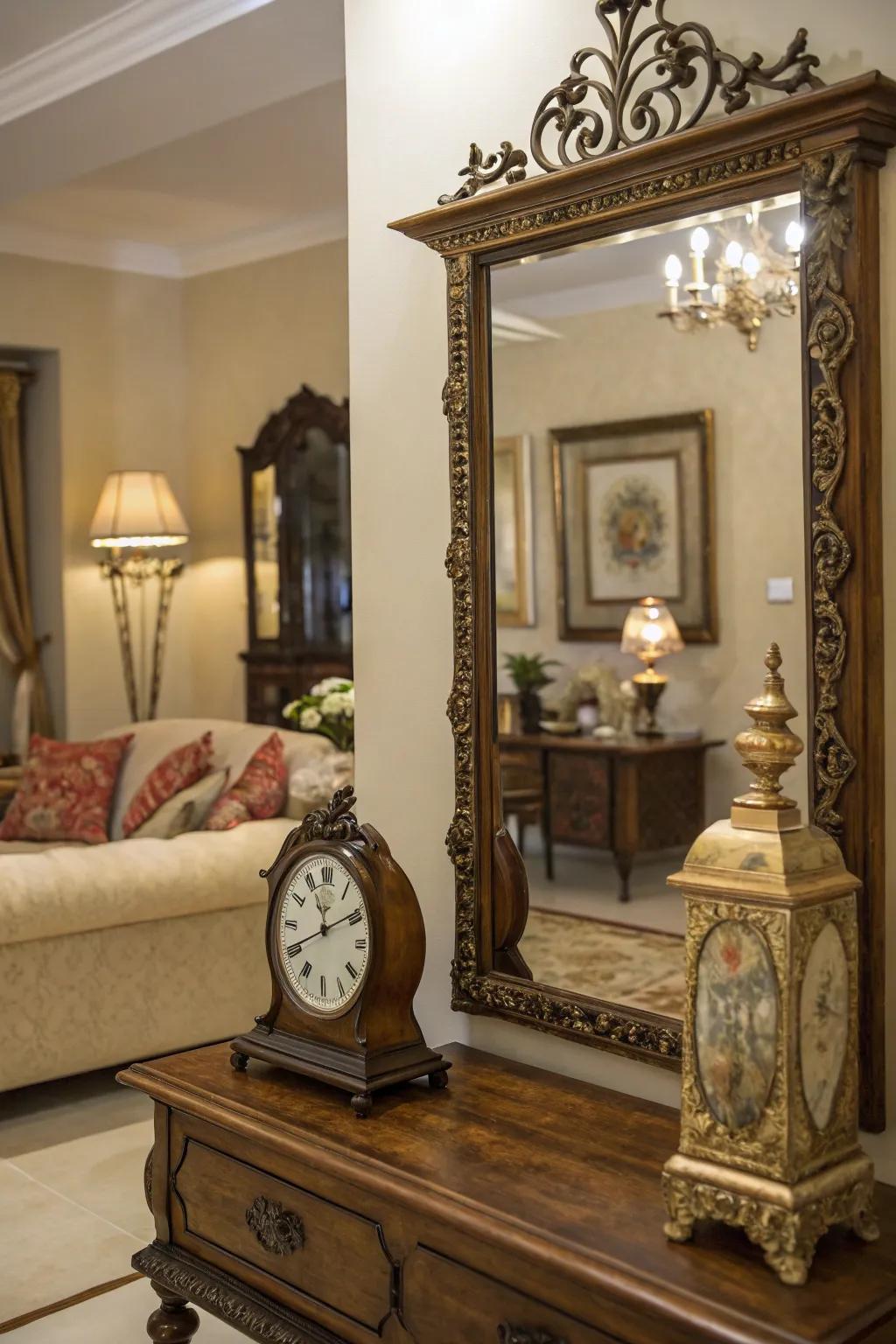 Period accents enrich the character and allure.