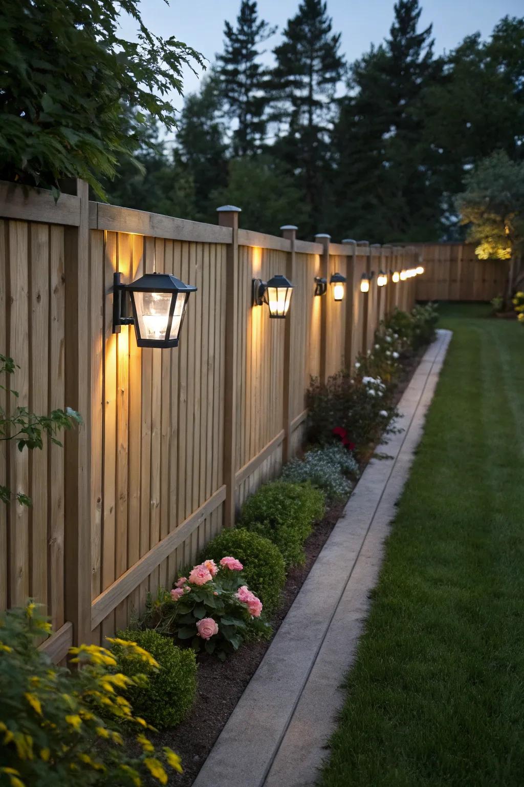 Wall lights merging style with practicality.