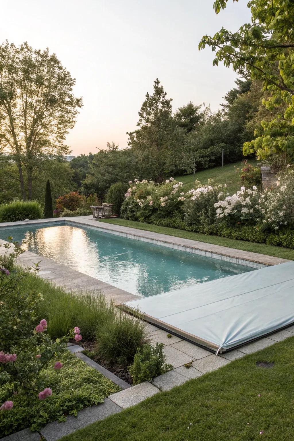Ecological wraps assist in maintaining your pool's cleanliness and efficiency.
