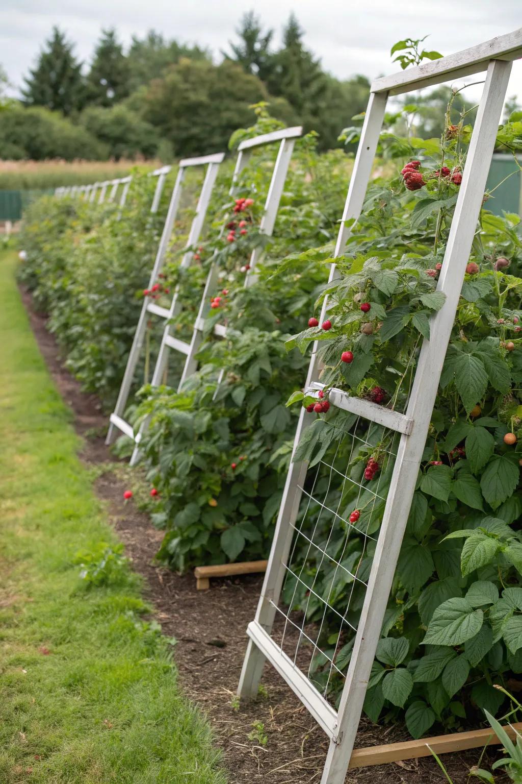 Moveable trellis panels provide the flexibility to adapt your garden design as needed.