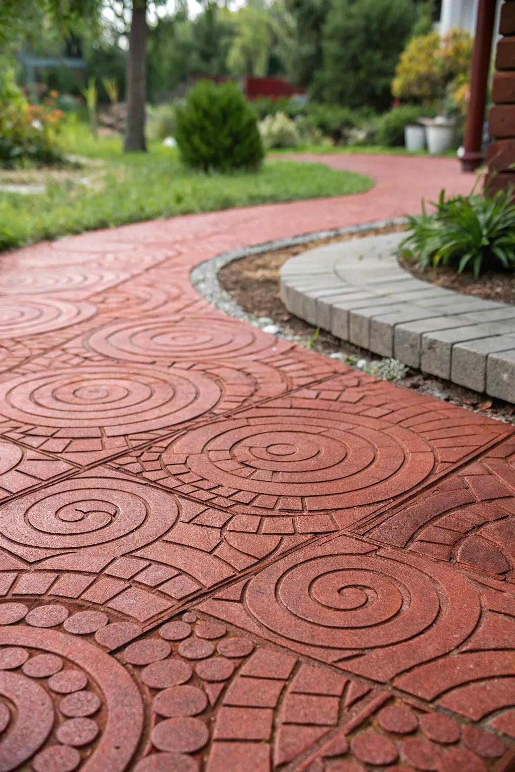Creative compositions turn your patio into a distinctive work of art.