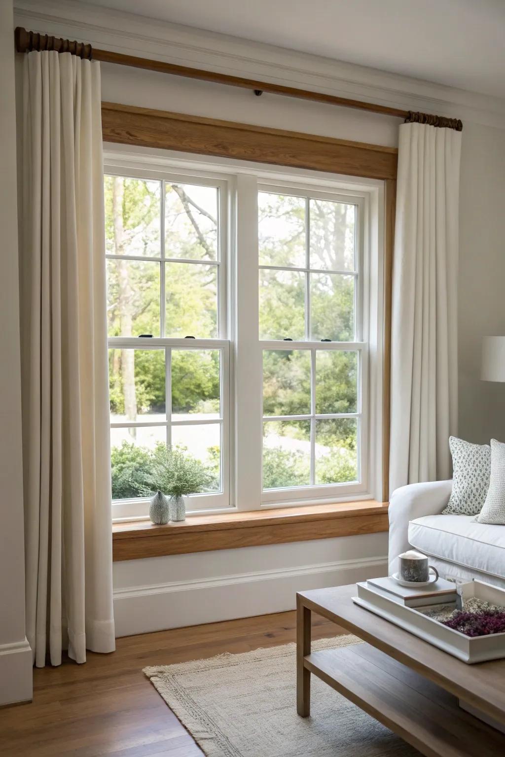 MDF trims deliver a refined appearance at a great value.