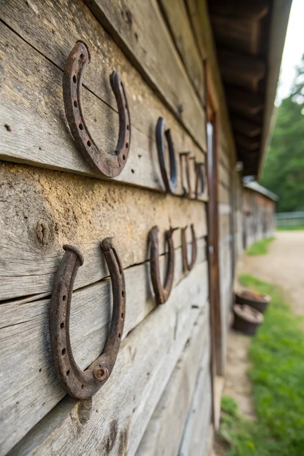 Summon fortune with wall-mounted equine accents.