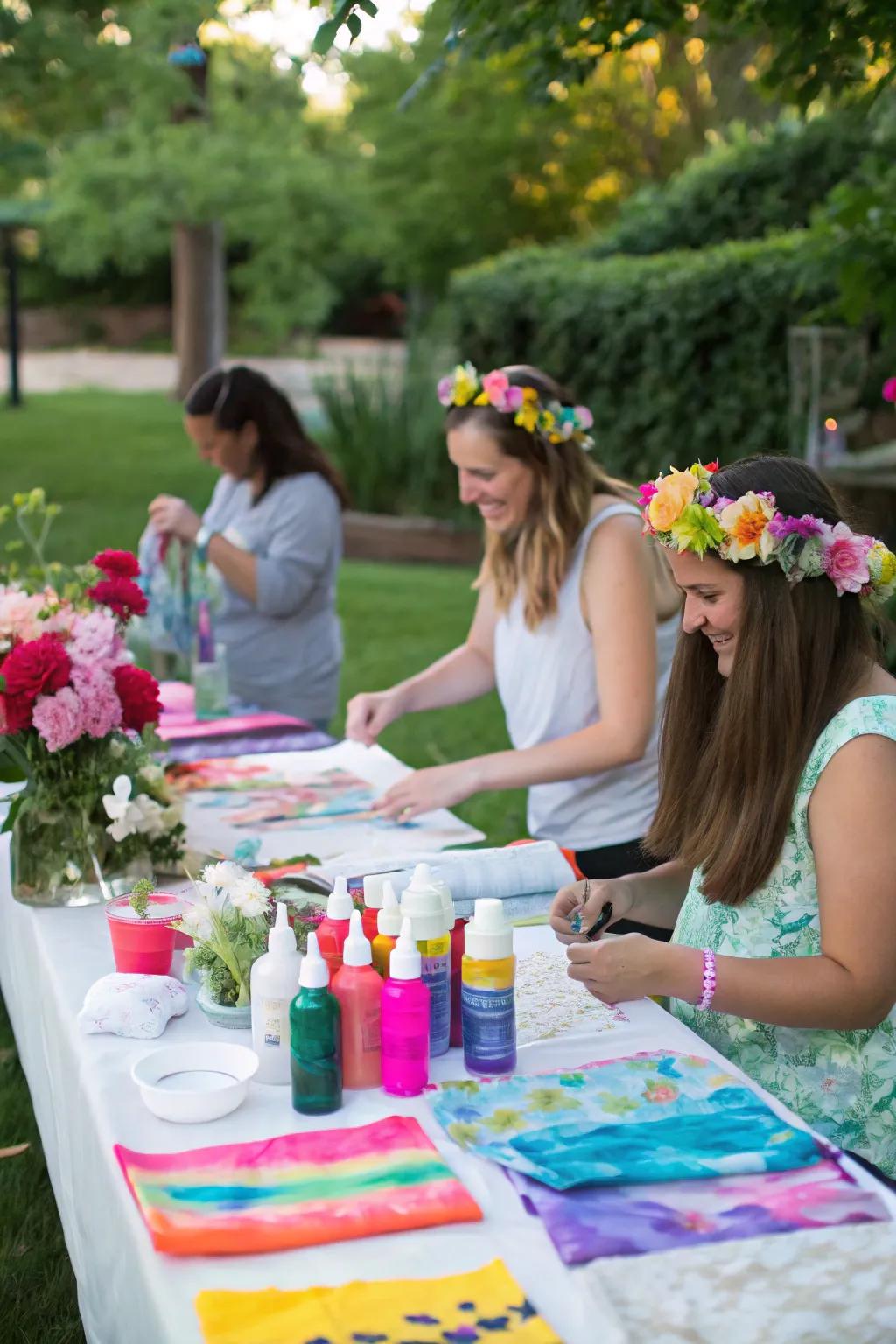 A self-made craft party permits attendees to fashion their individual remarkable keepsakes.