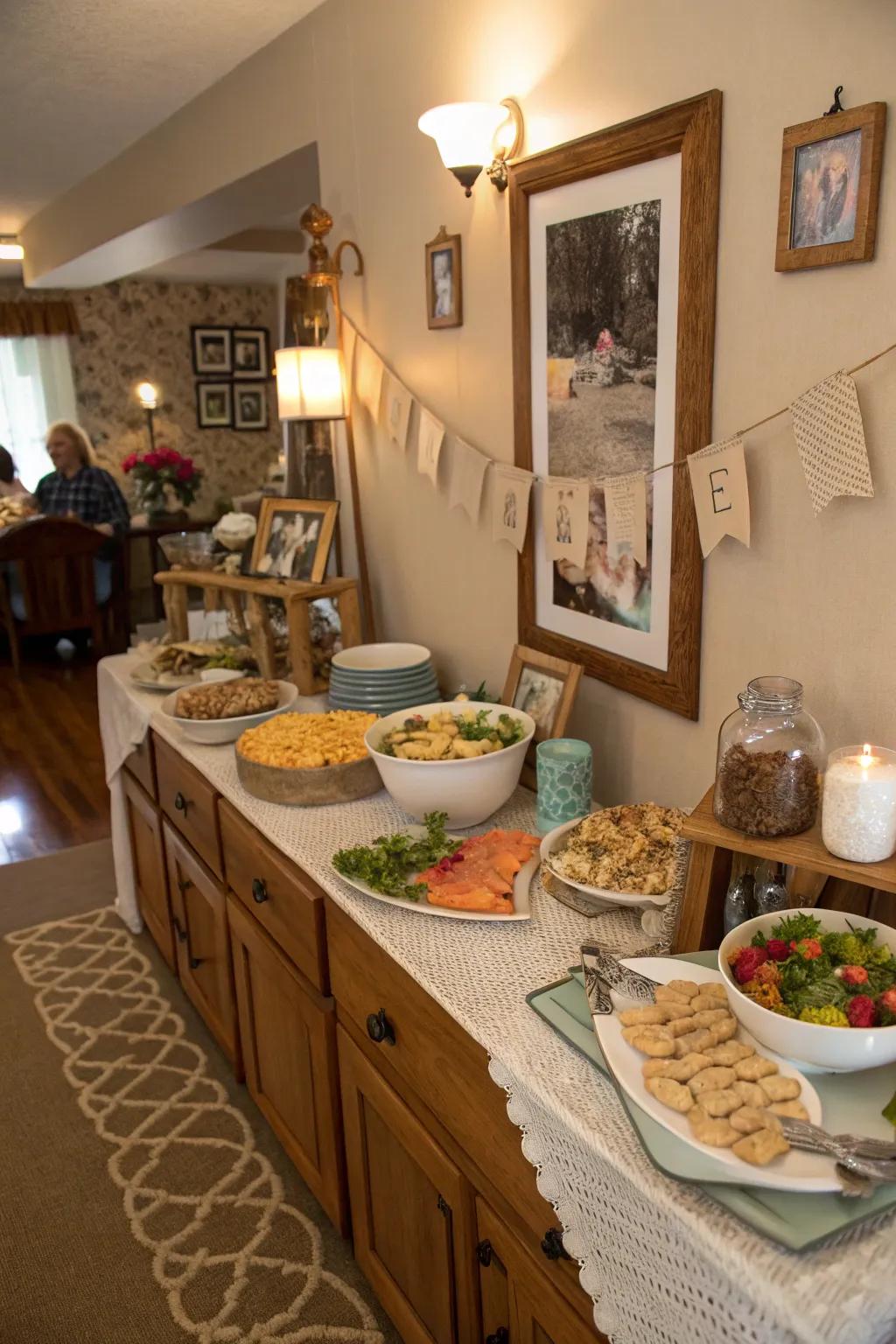 Individual details cultivate a friendly, welcoming atmosphere.