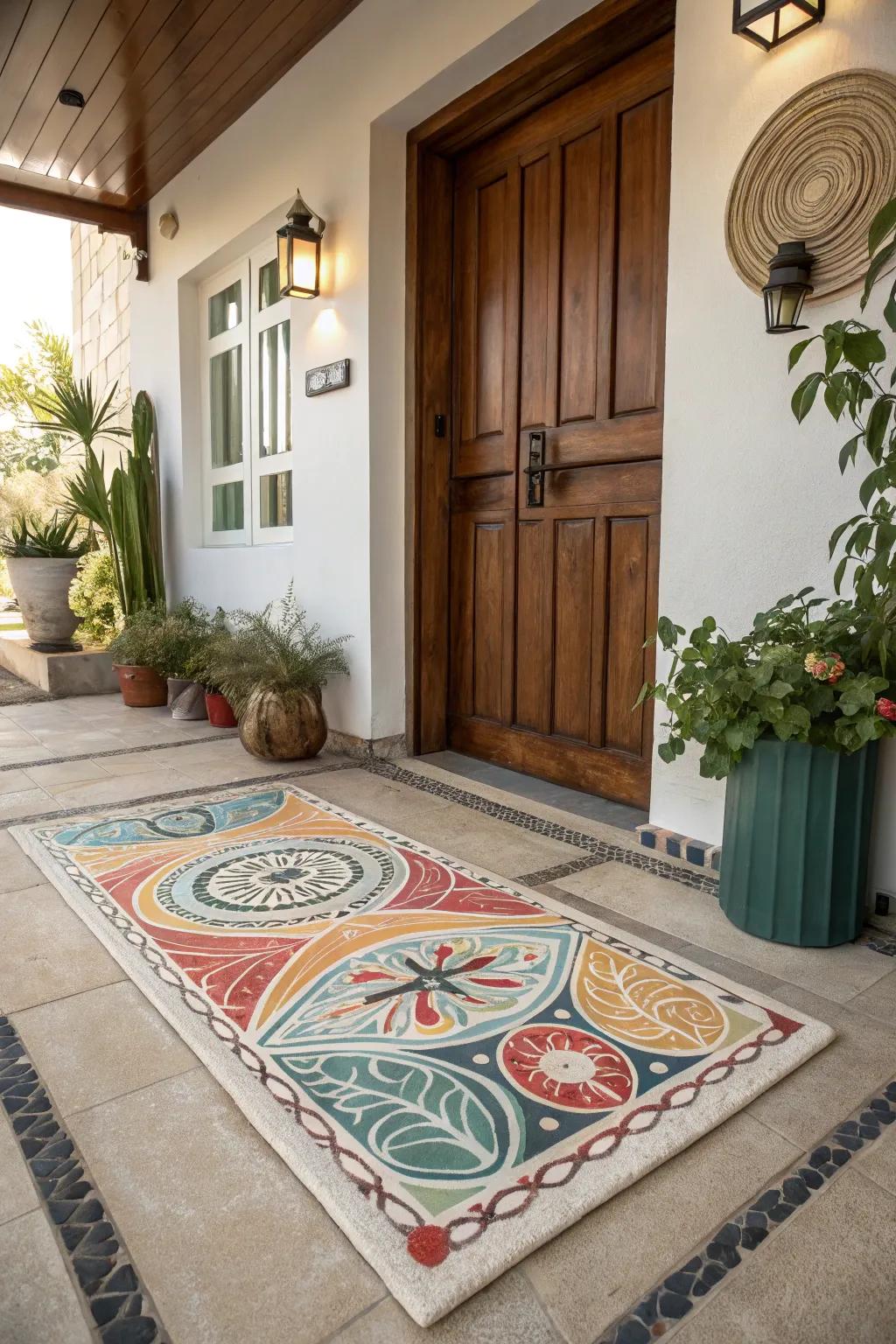 Express your ingenuity with conceptual tile concepts.