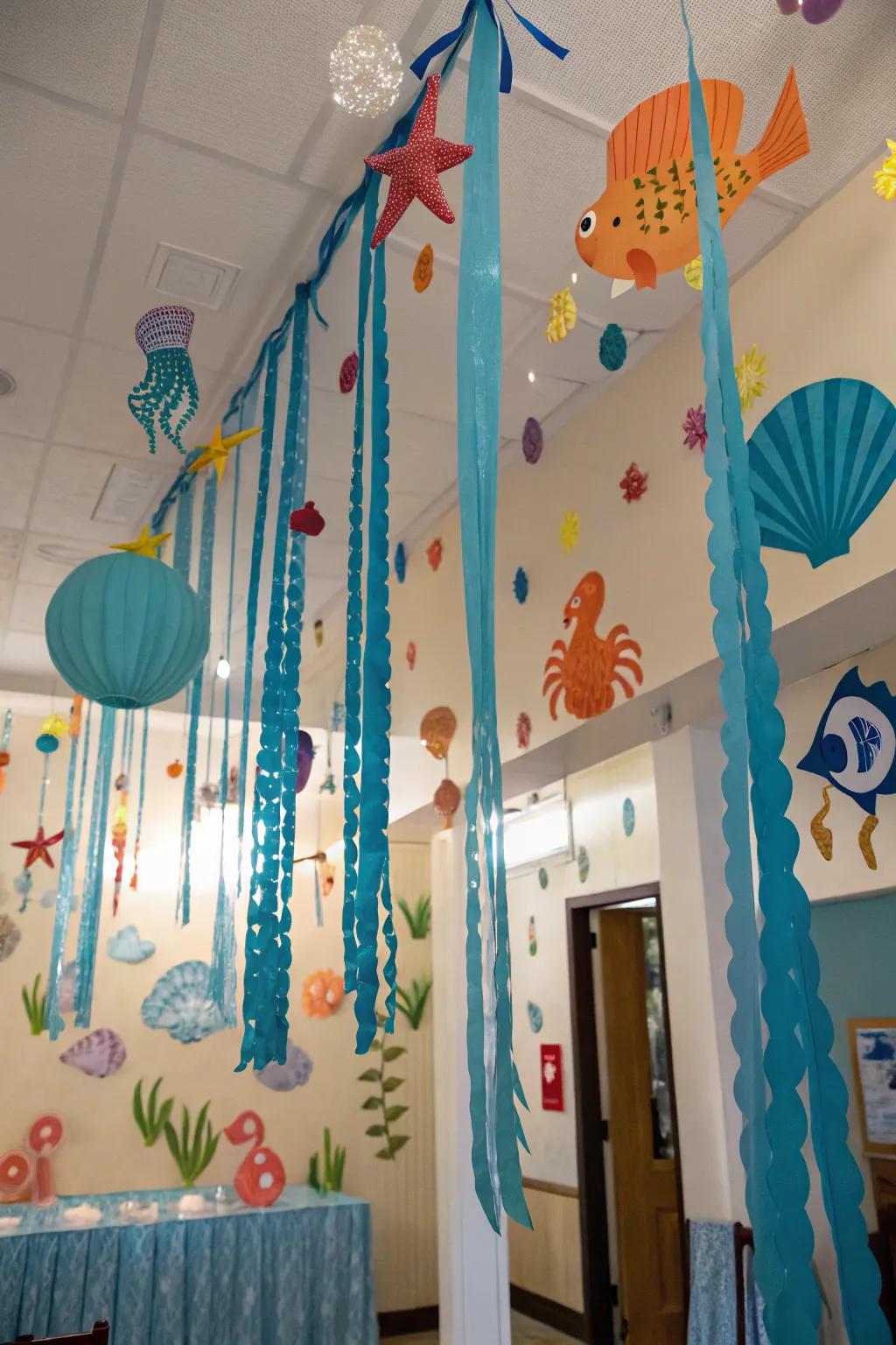 An underwater adventure that captivates toddlers with ocean enchantment.