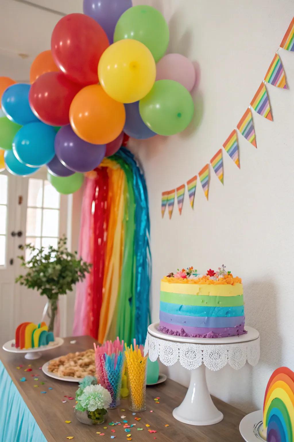 Brighten the function through an explosion of spectrum shades and happiness.