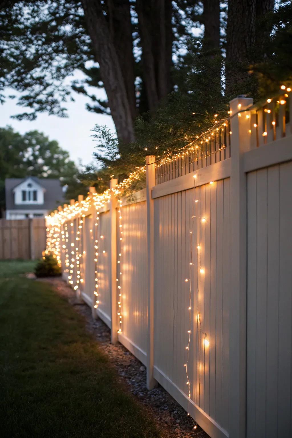 Twinkle lights usher a magical shimmer into any setting.