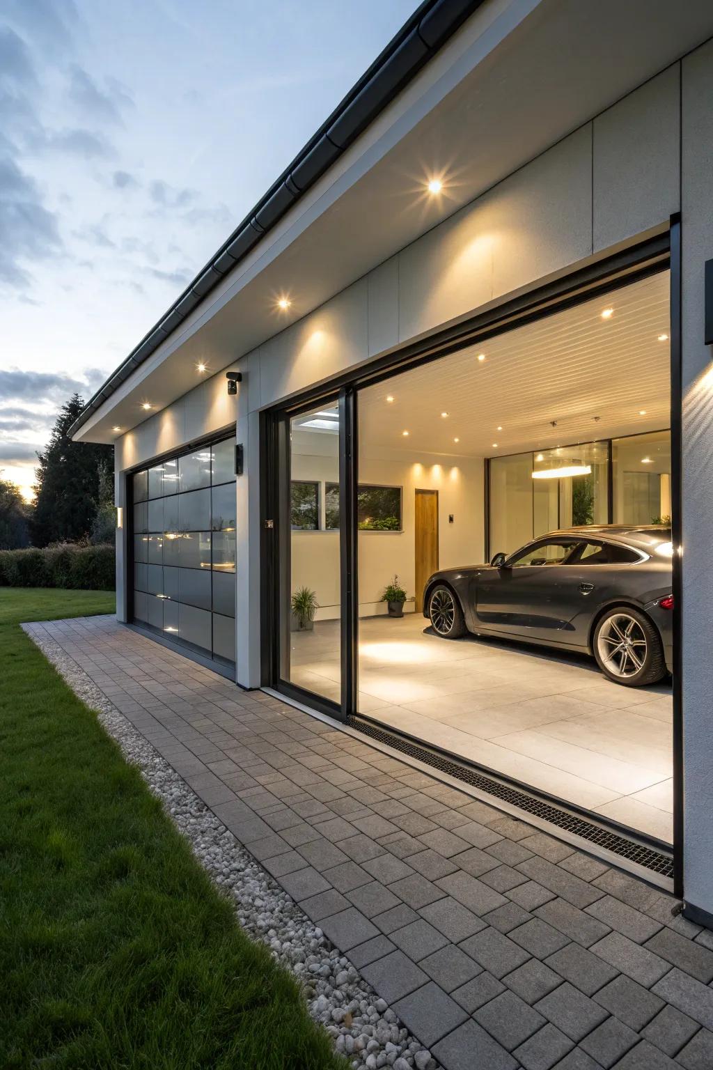 To enhance your garage’s functionality, use the newest smart technologies.