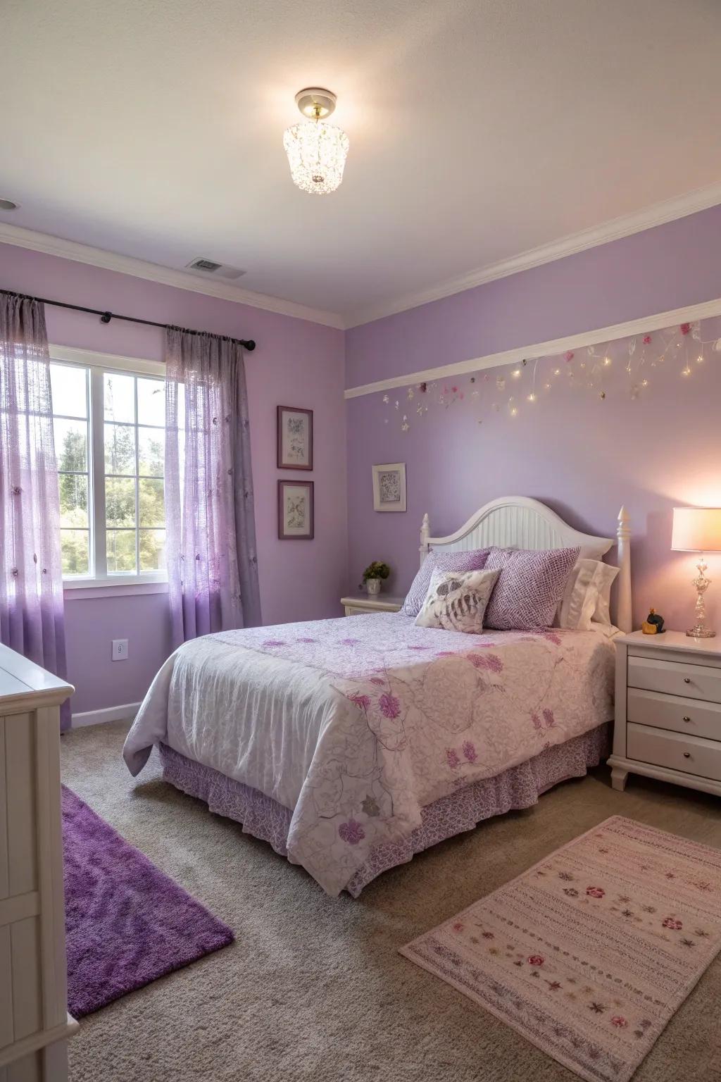 Soften the appearance with pastel pairings.