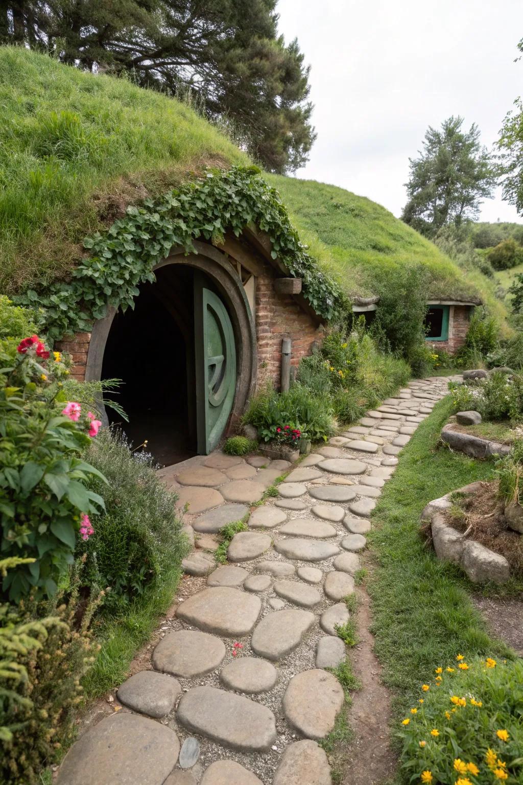 Discover the hidden charm of burrowed living.