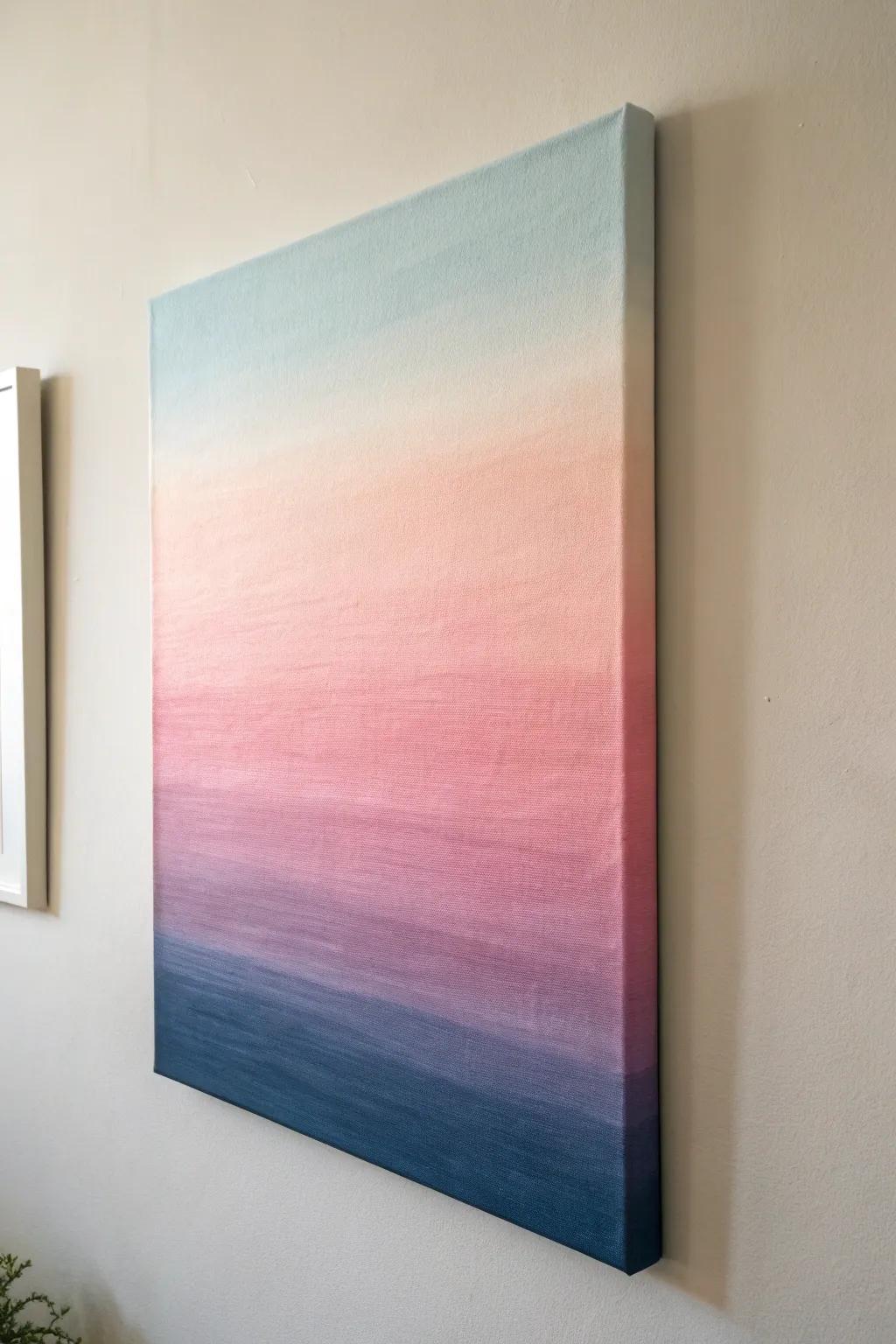 Introduce contemporary sophistication to your artistry through a gradient effect.