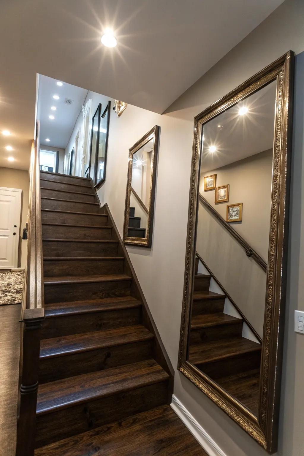 Maximize light using reflective materials.