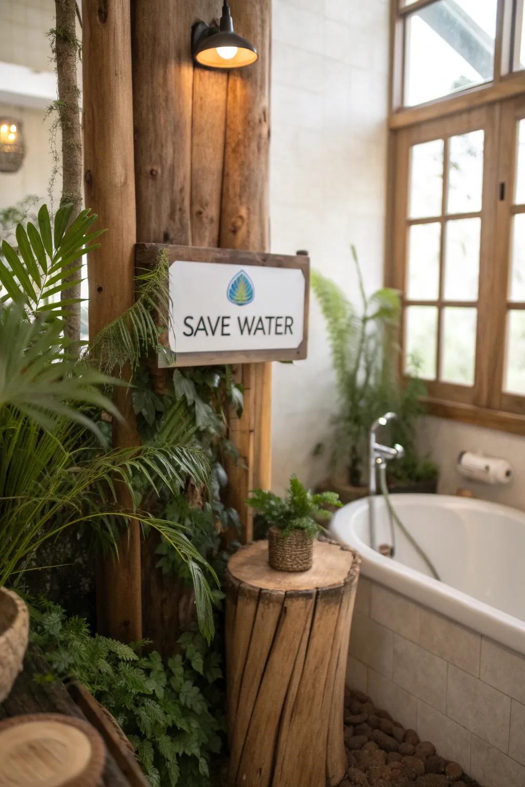Promote eco-conscious habits through thoughtful markers.