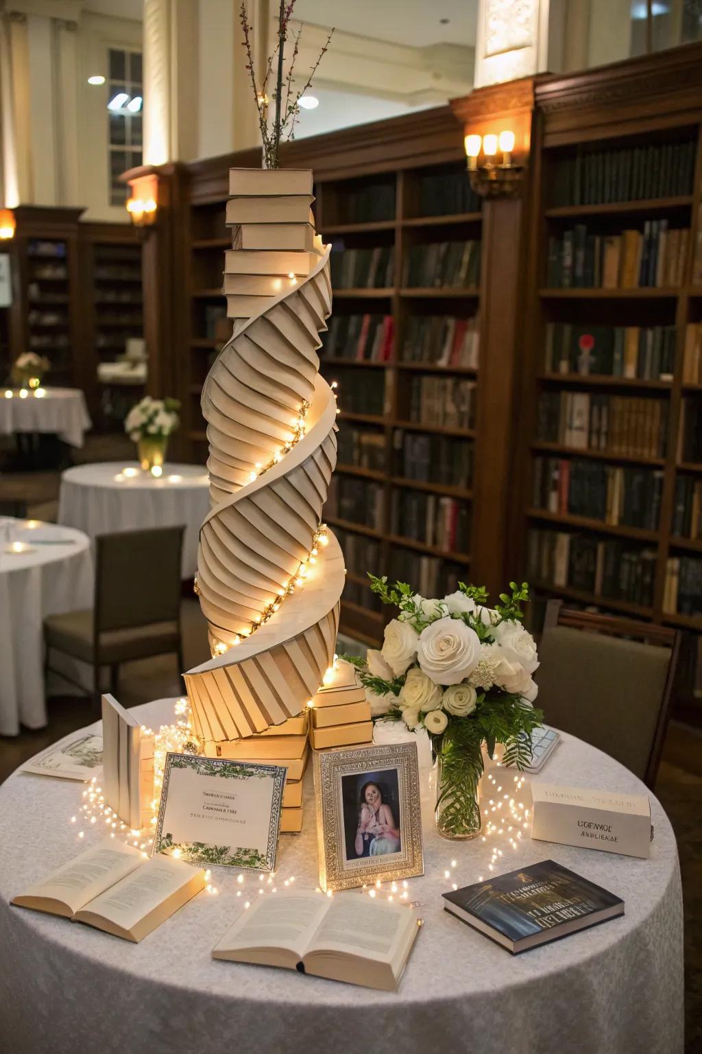 A distinctive focal point ignites curiosity.