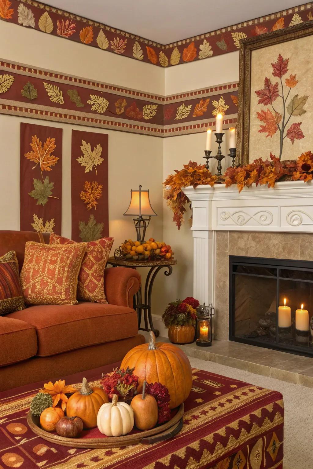 Adjust your borders to the seasons for a refreshing update.