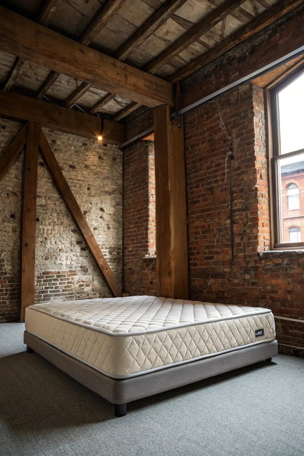 Architectural elements add interest and depth.