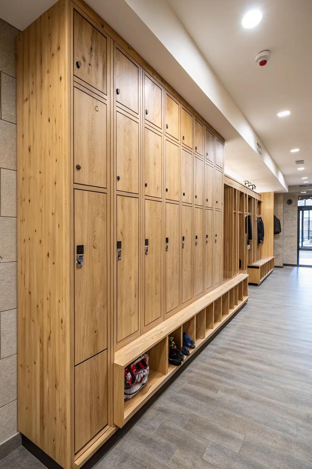 Stylish and sustainable custom-built storage.