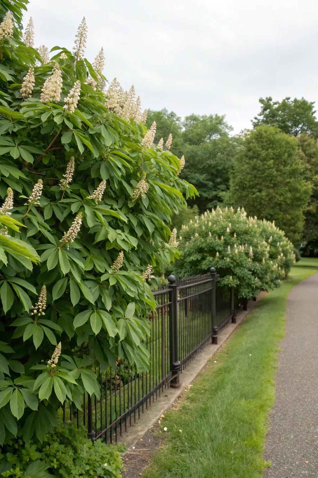Horse chestnut adds exotic allure to your garden.