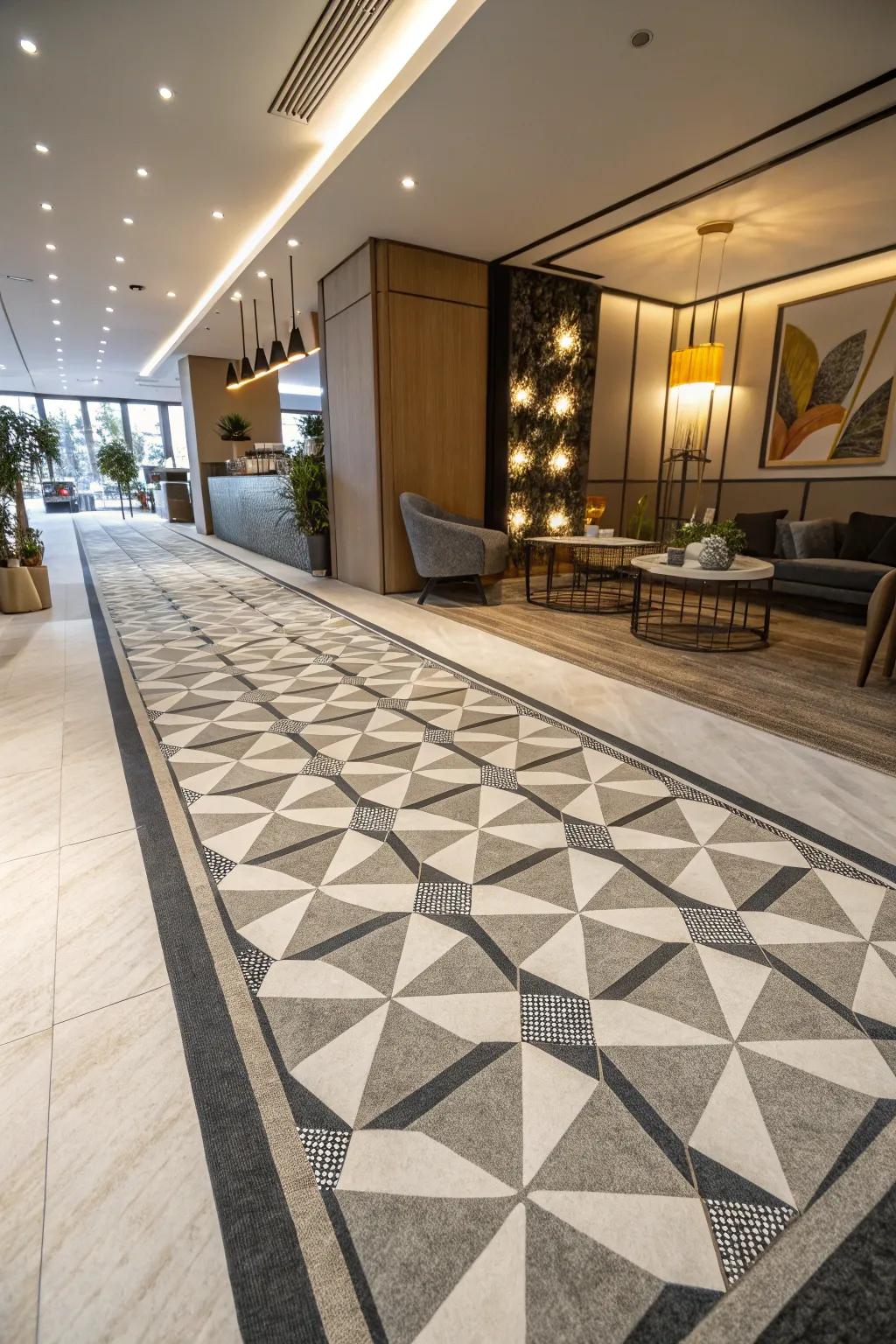 Geometric designs making a statement