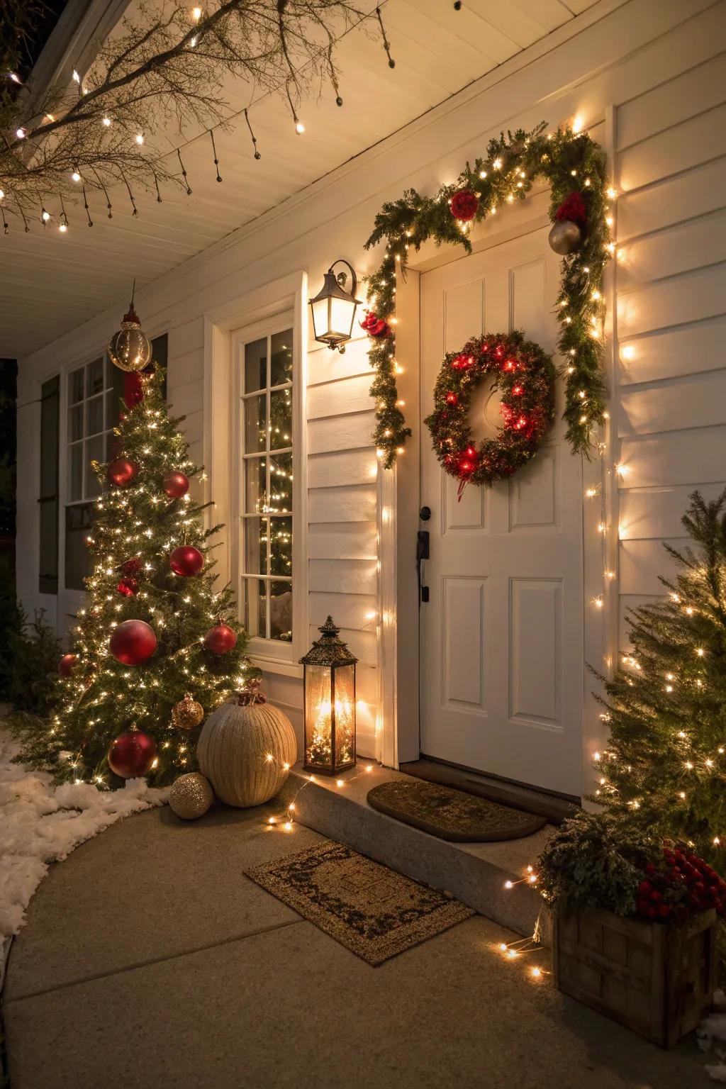 Vintage elements convey nostalgia and history to your holiday design.