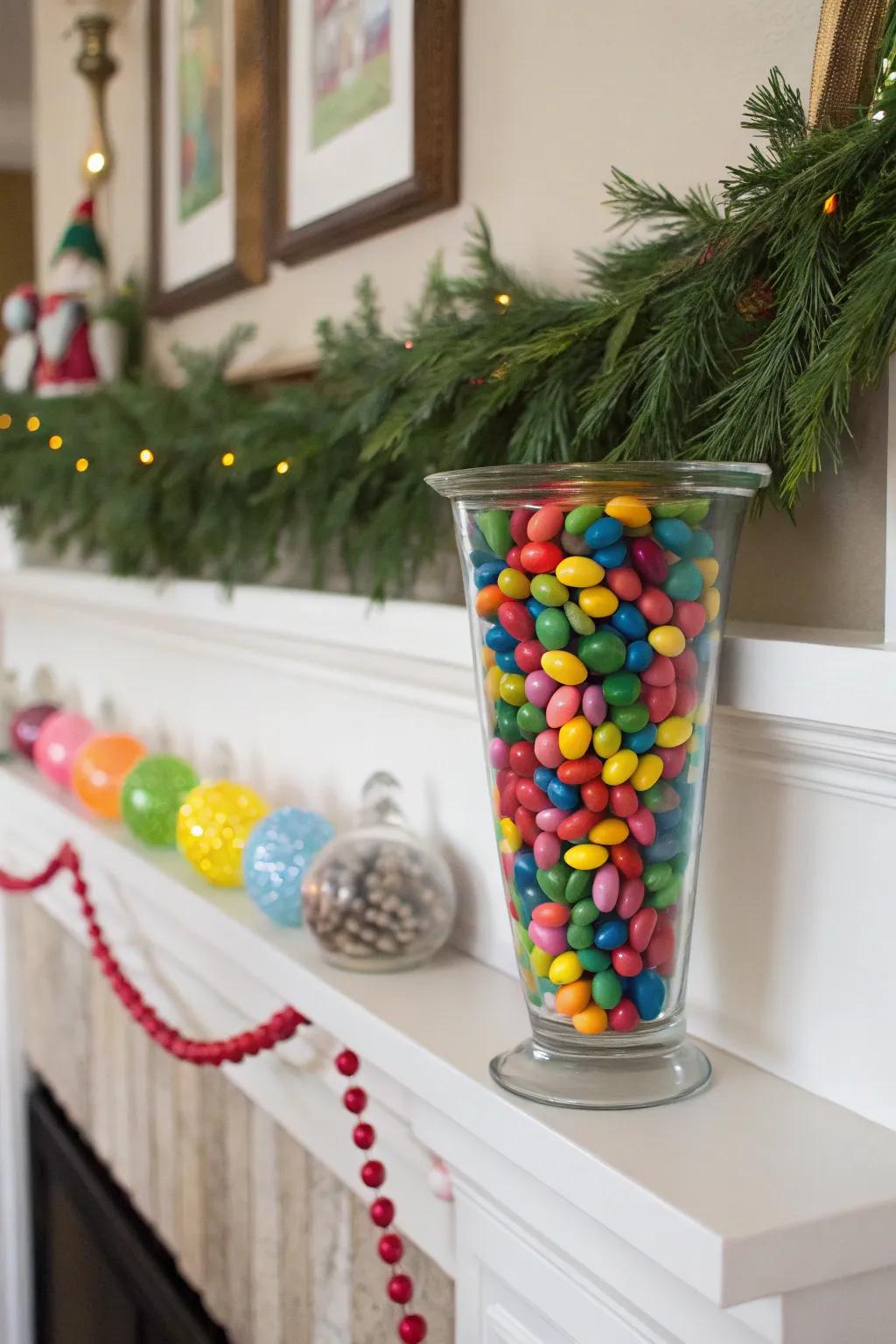 Artistic alteration: layered pulses contribute a sprinkling associated with color and enjoyment.