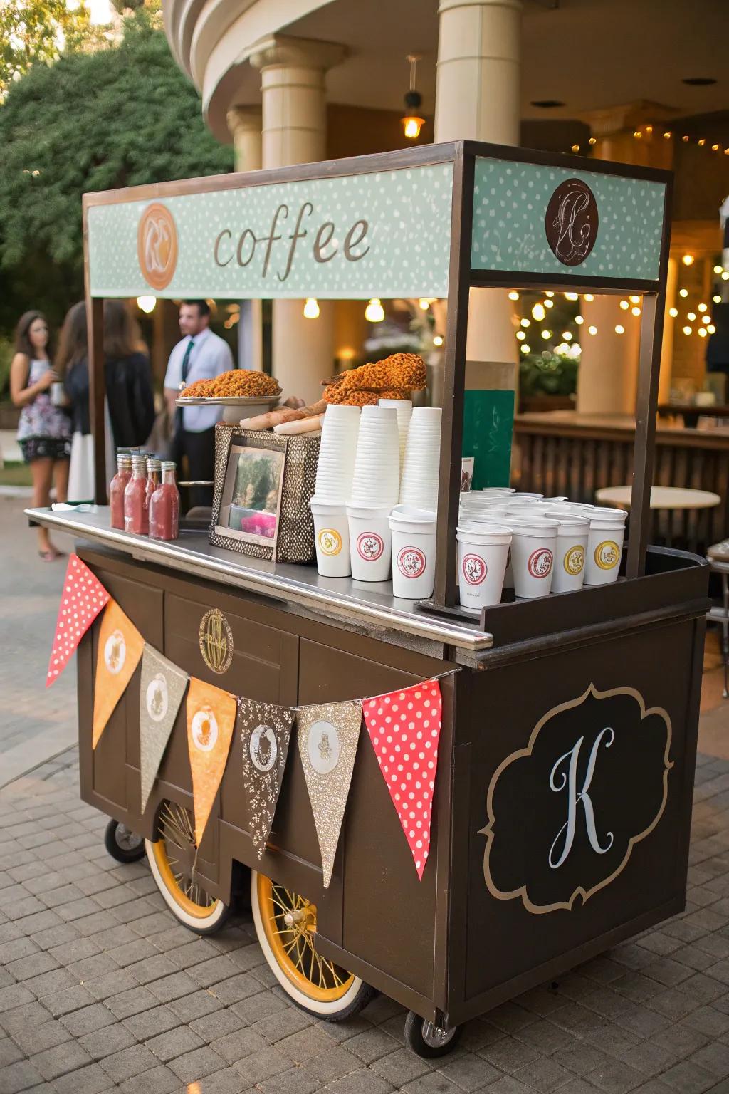 Personalize your coffee experience with custom touches.