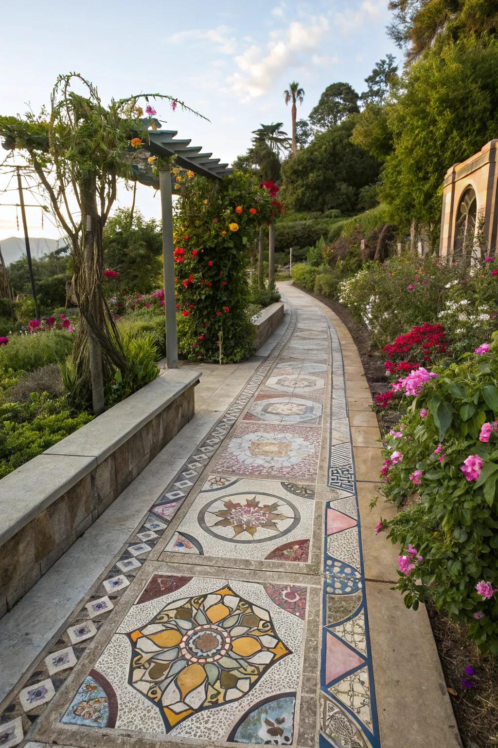 Transform your path with tessellated artistry.