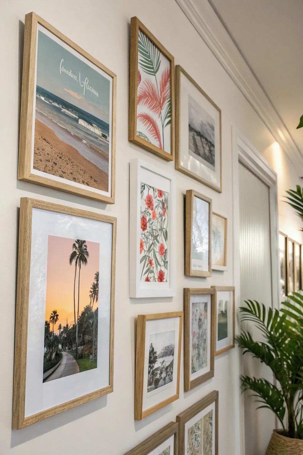 Reproducible art preserves the versatility and freshness of your decor.