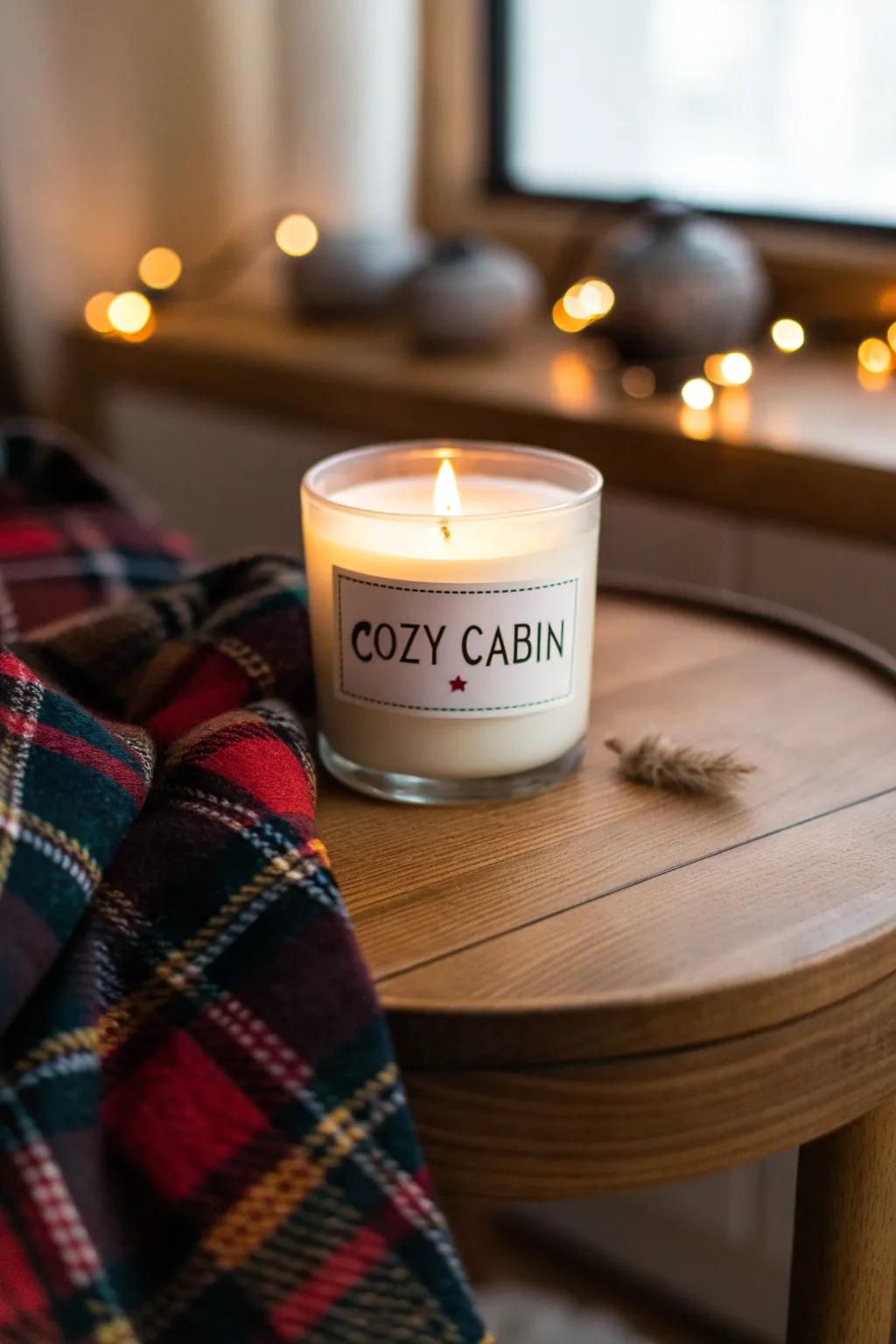 Hearthside Haven Candle for a Warm Ambiance