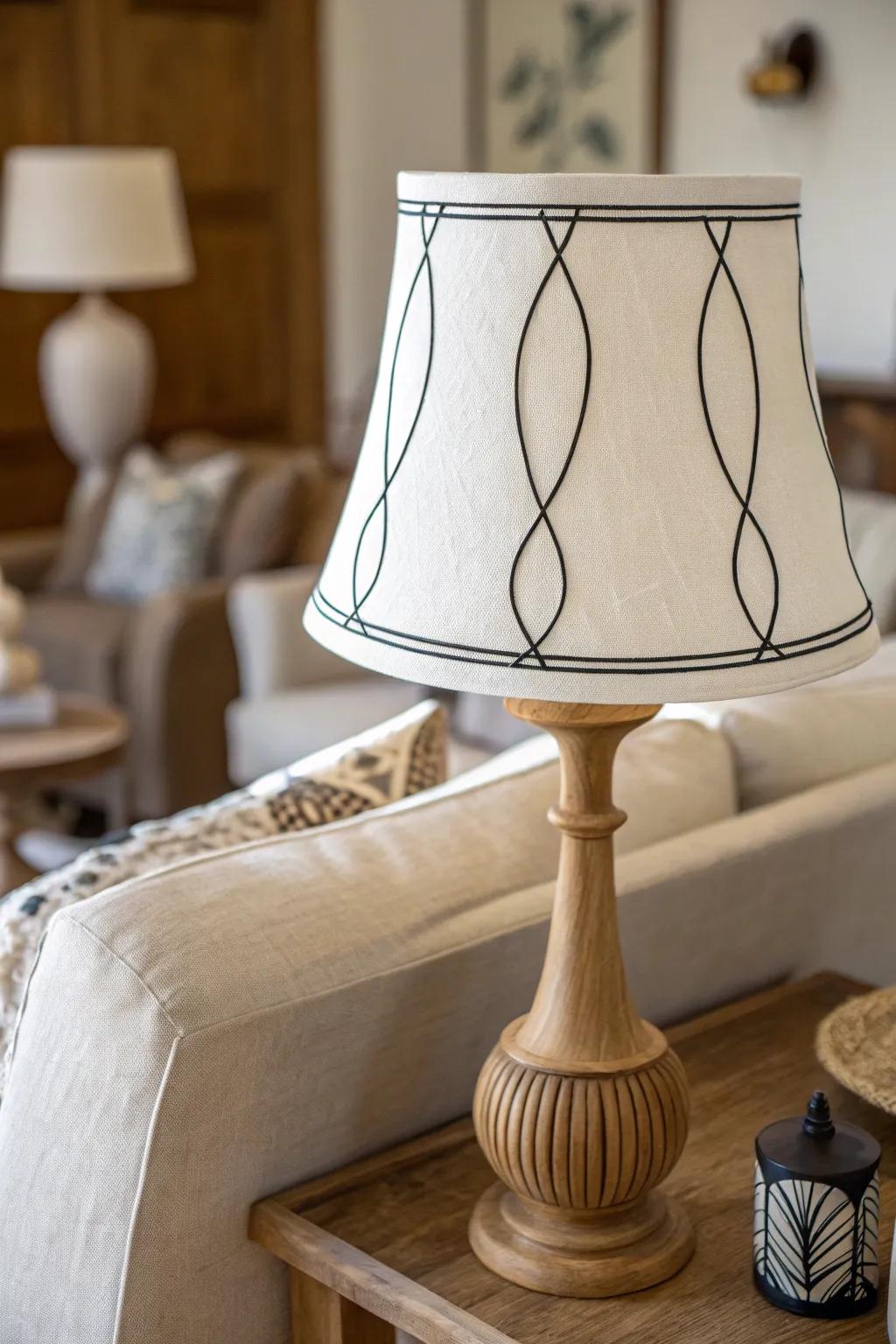 Embrace simplicity with minimalist lines: a chic addition to your Scandinavian-inspired space.