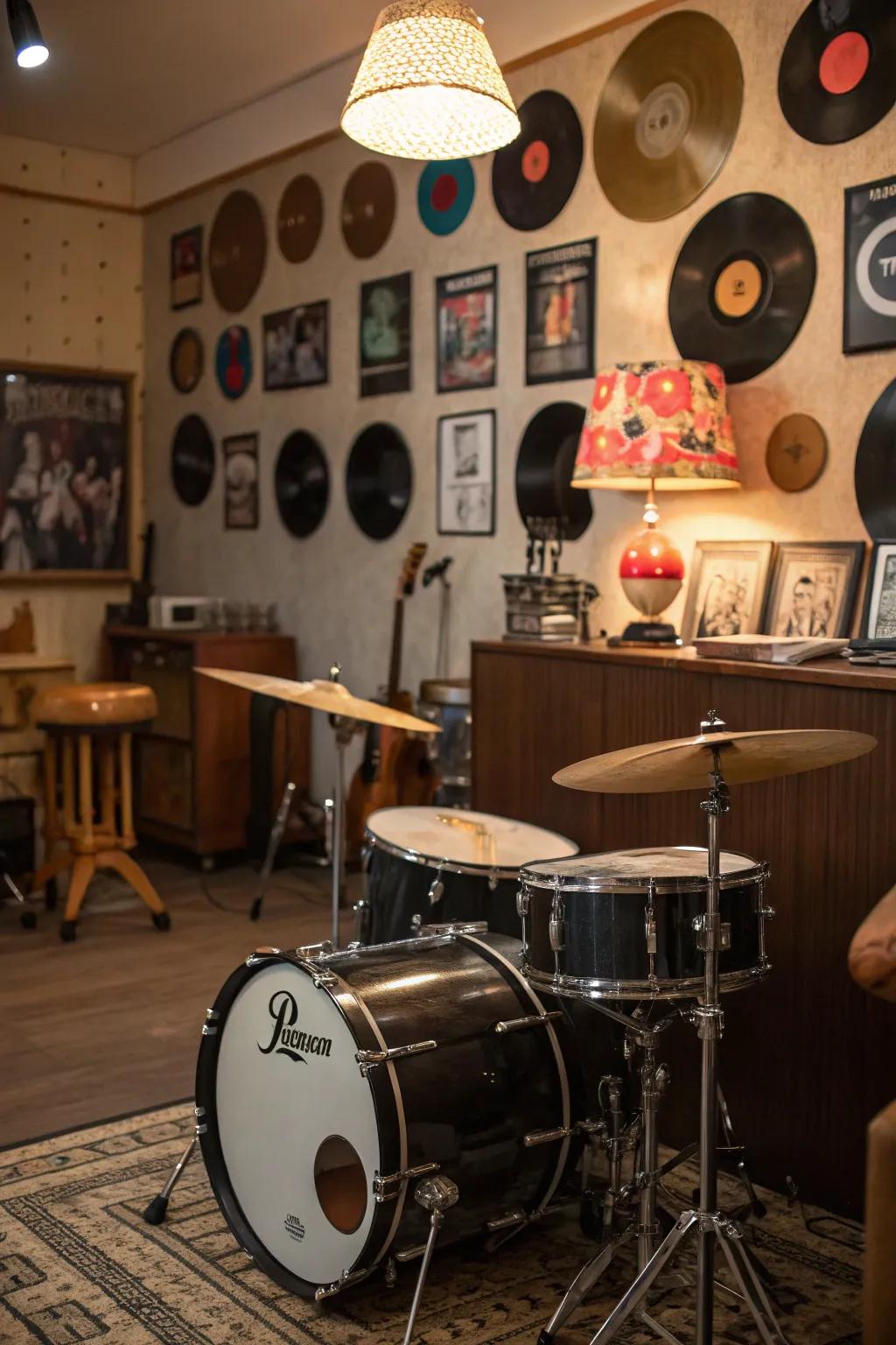 Retro elements can bring warmth and character to your space.