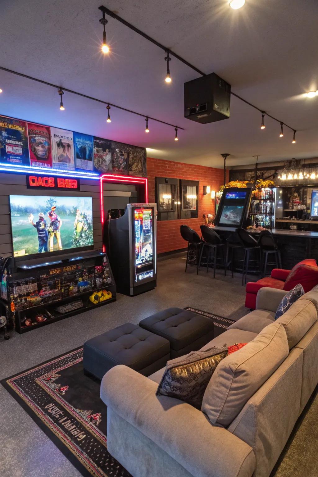 Transform unused spaces into lively game rooms.