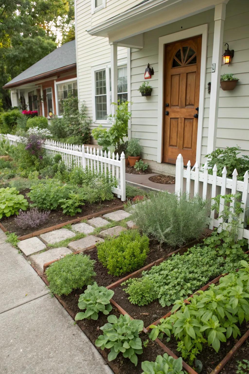 Herb gardens add both beauty and practicality to your outdoor space.