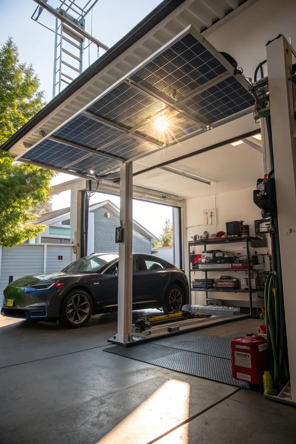 For contemporary garages, environmentally friendly lifts offer sustainable solutions.