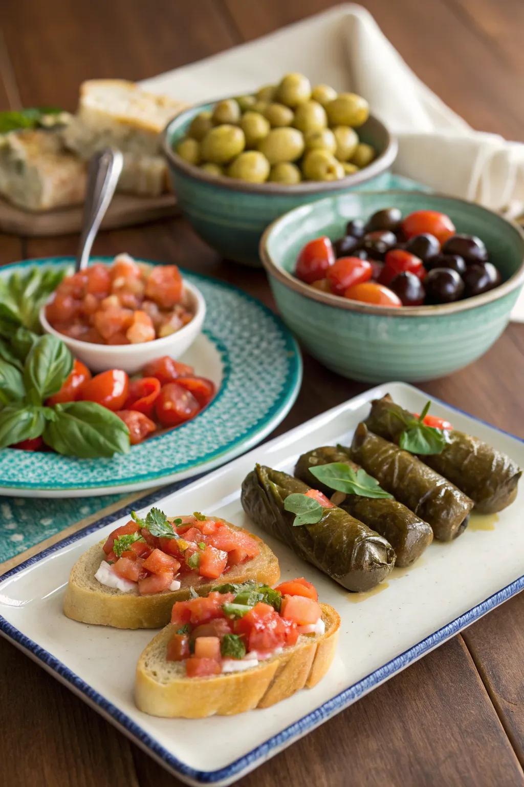 A culinary tour with a selection of global tapas.