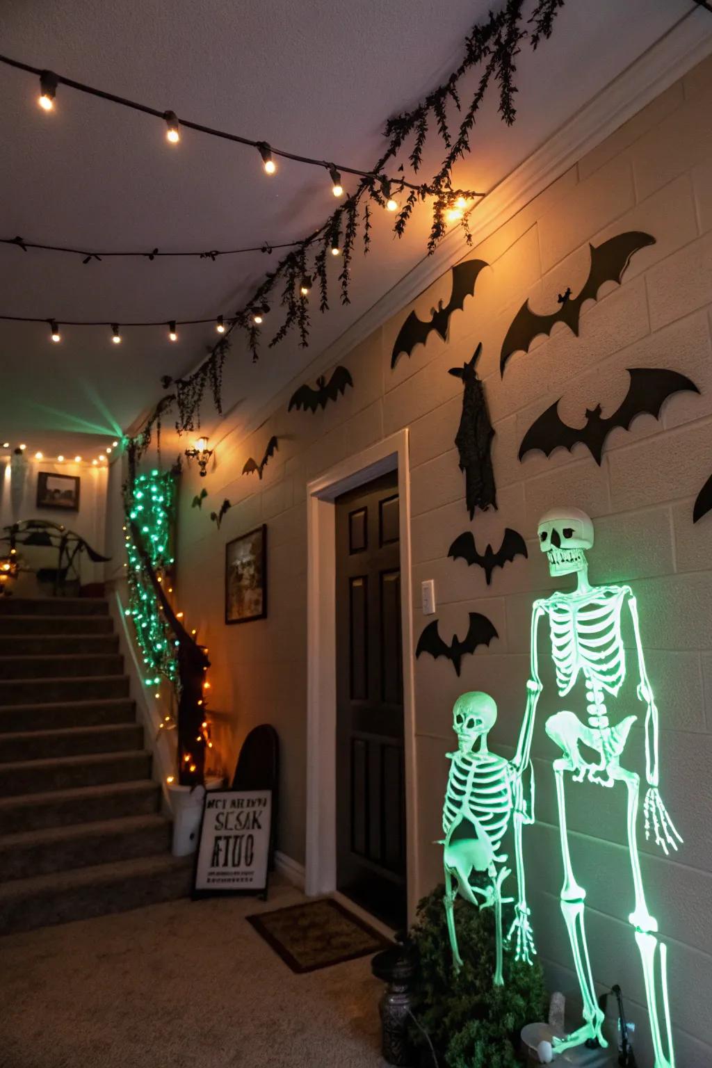 Surprise your guests through luminous decorations.