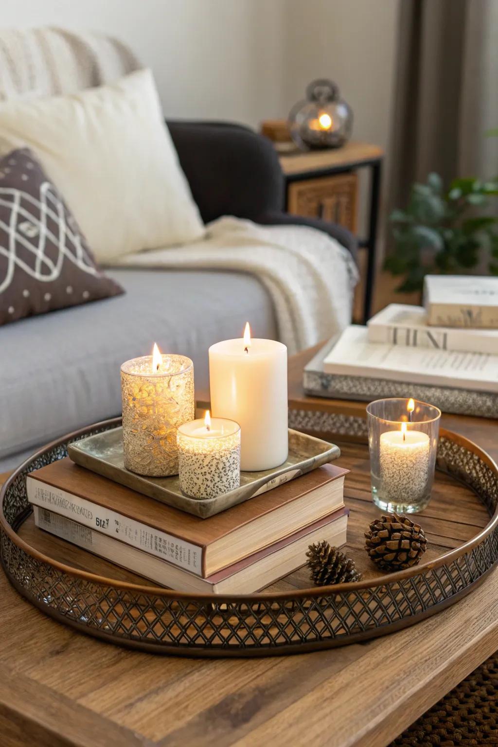 A versatile serving tray that serves multiple purposes.
