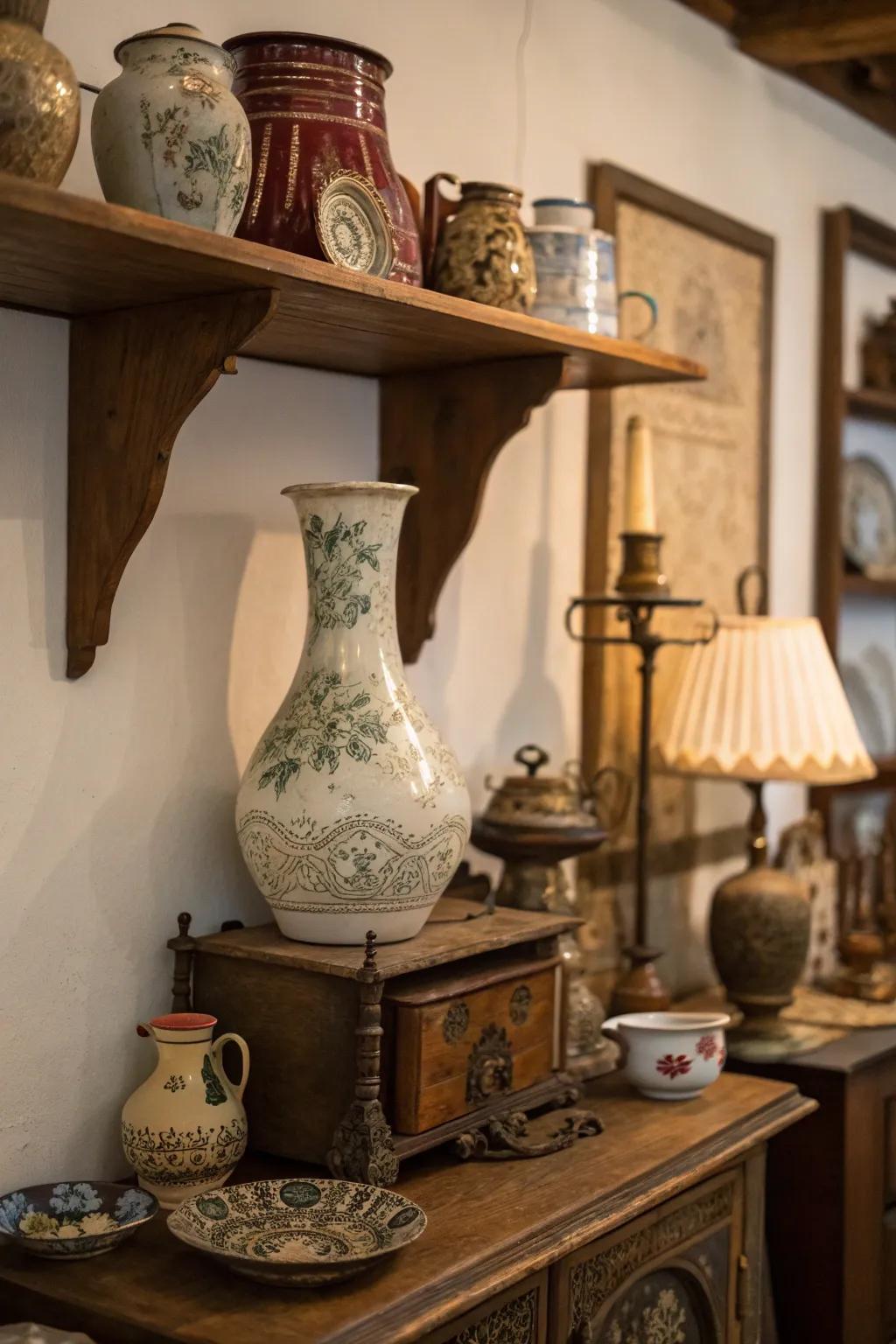 Retro finds infuse history and charm into any corner.