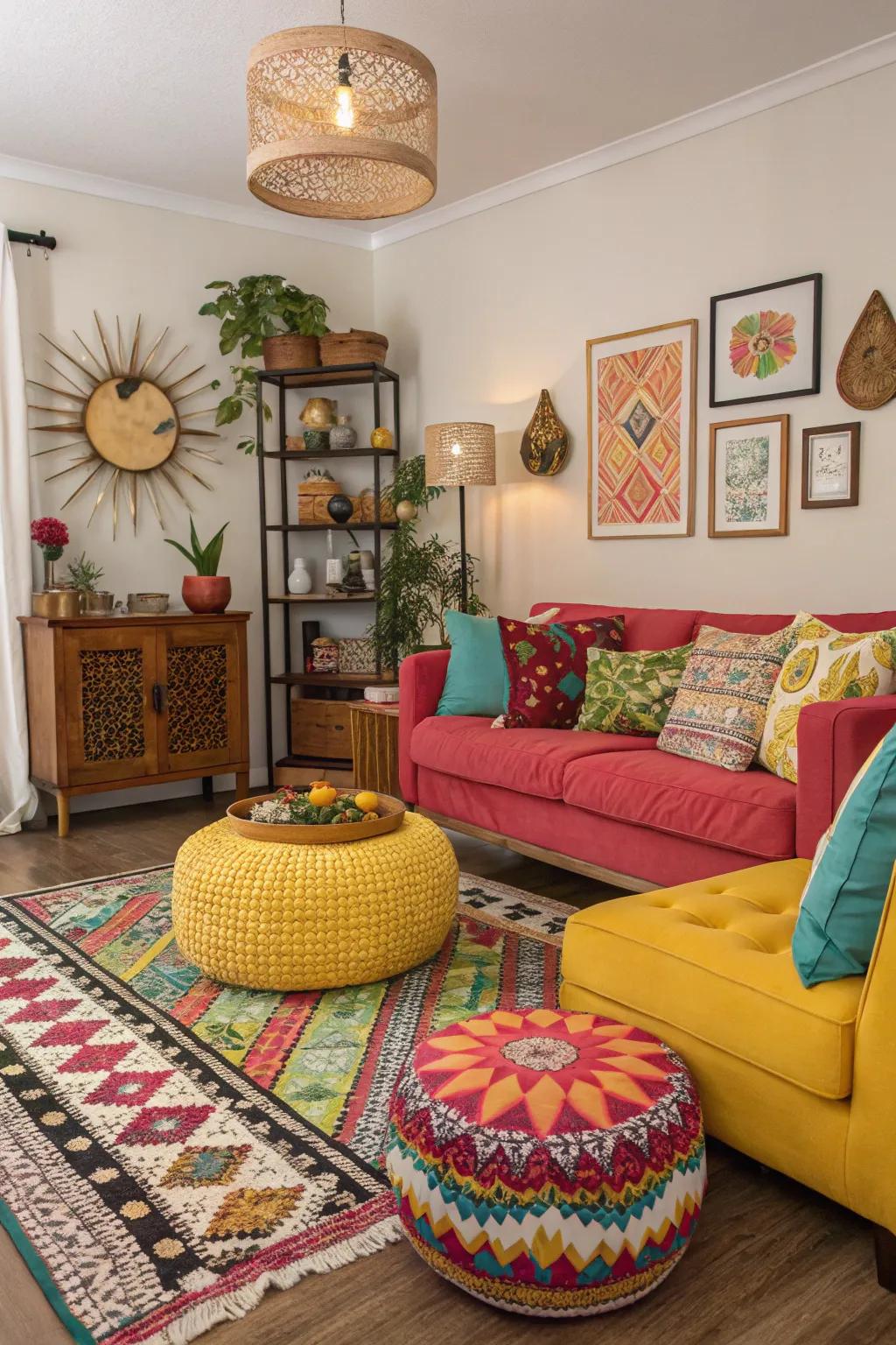 Fun elements add surprise and a sense of fun to the decorations.