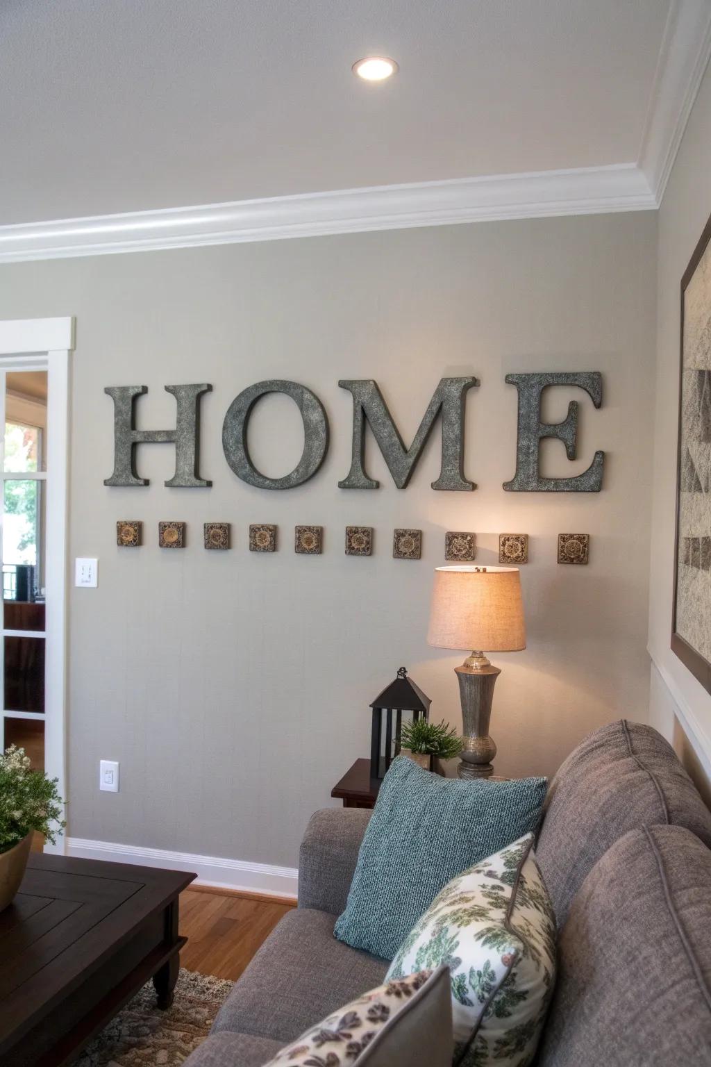 Introduce dimension with dimensional character boards.