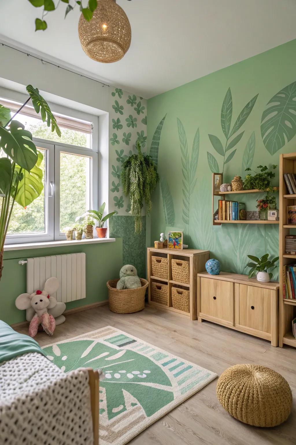 Nature-inspired emeralds promote calm and natural connection.