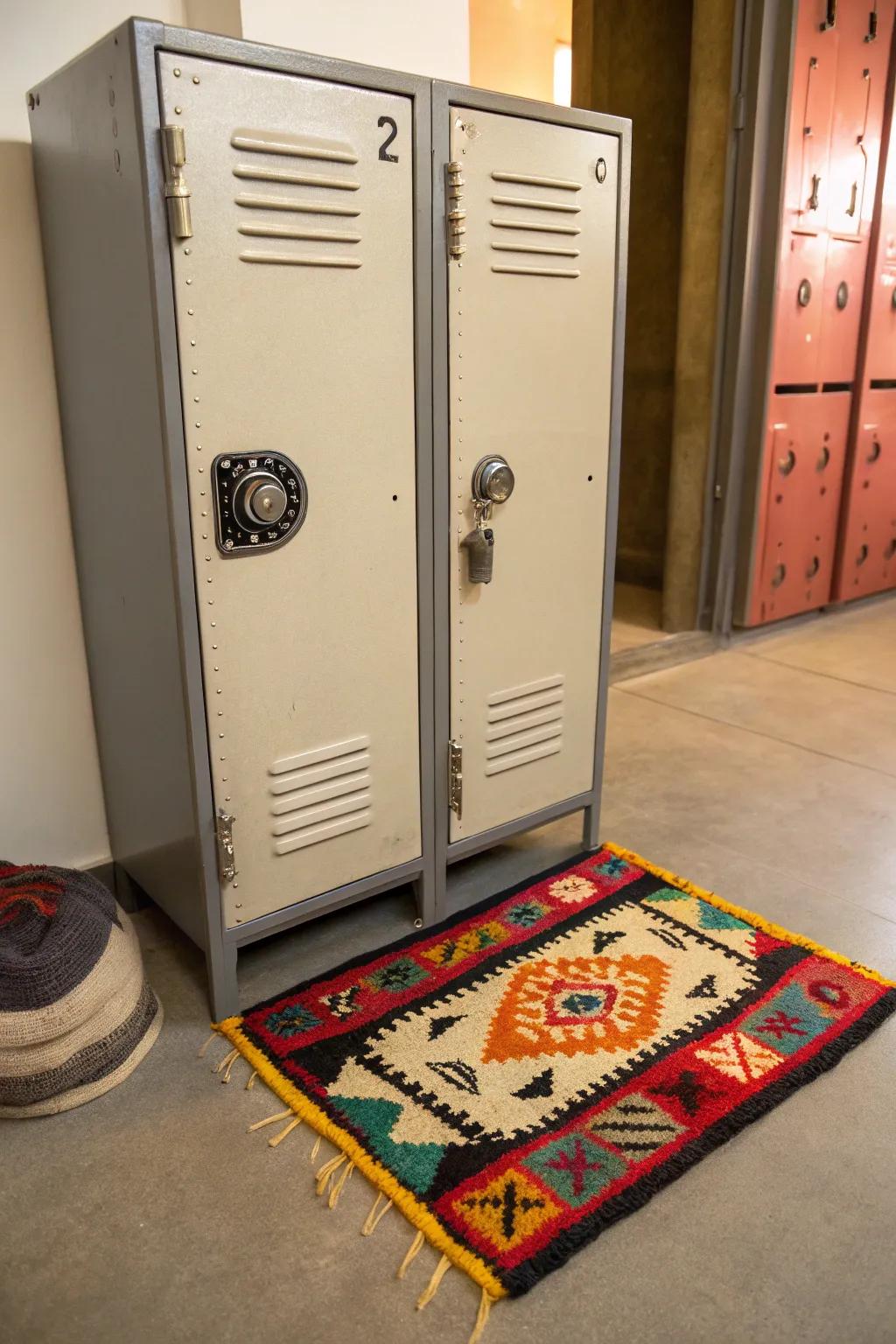 Enhance comfort and style with a cozy area mat.