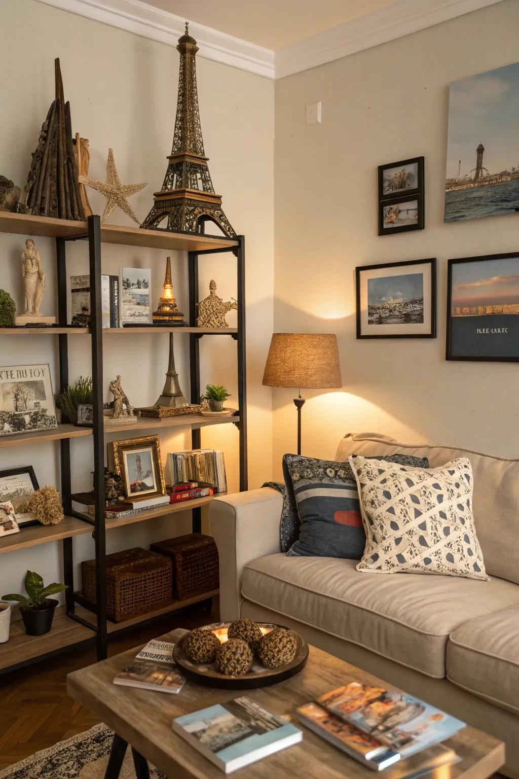 Individual touches make the room distinctively yours.