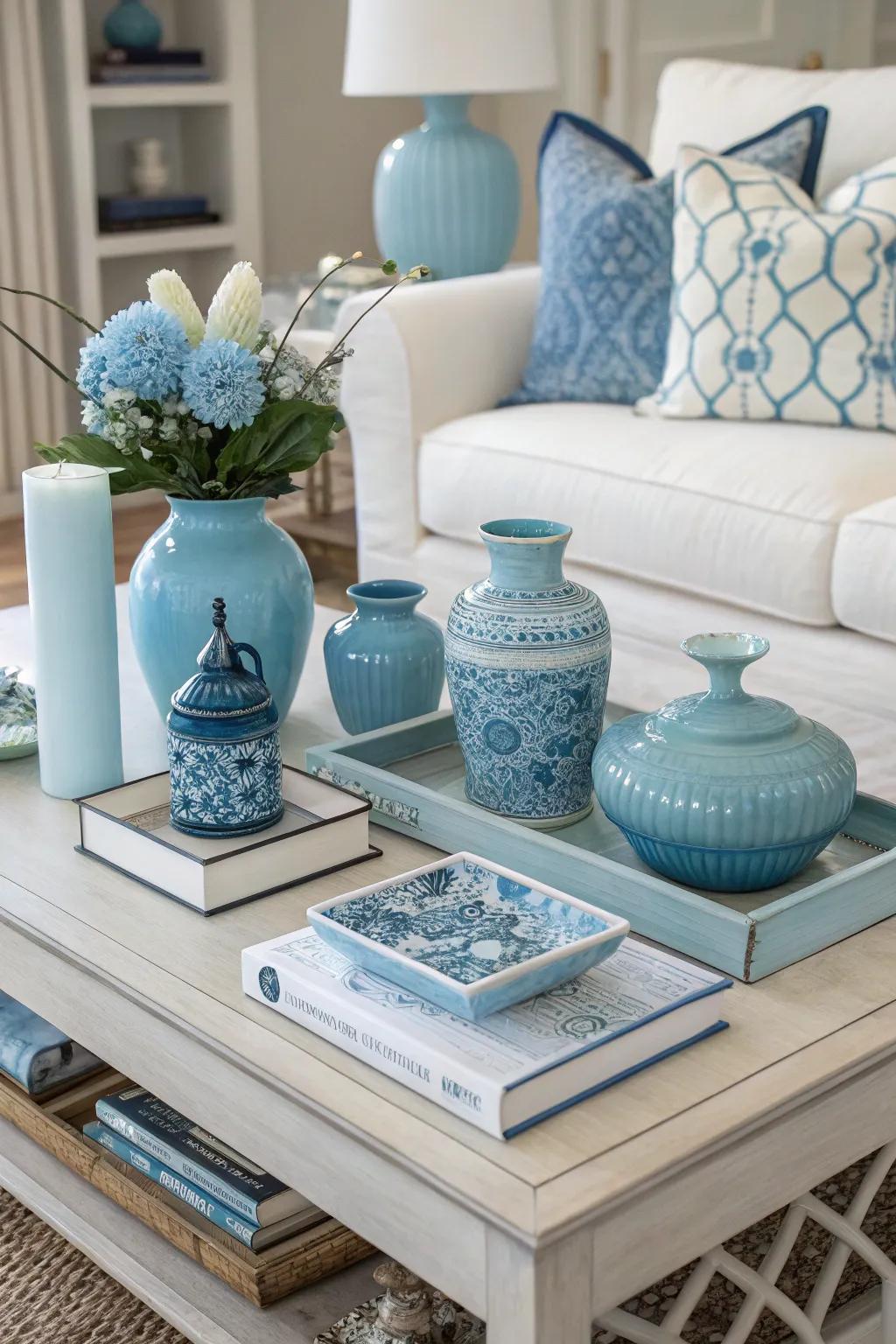 A consistent palette establishes a striking yet harmonious aesthetic.