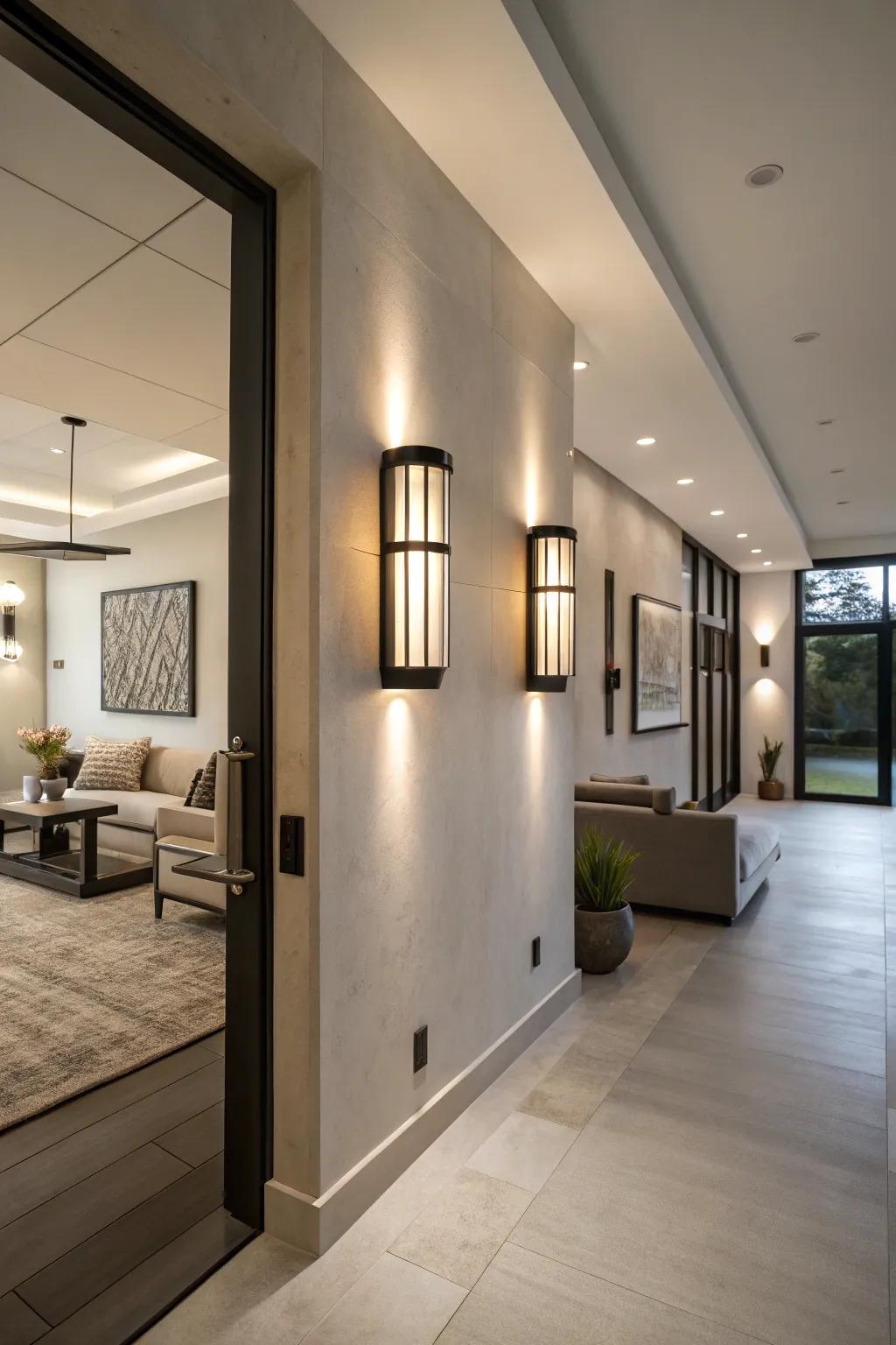 Smart sconces merge convenience with cutting-edge style.
