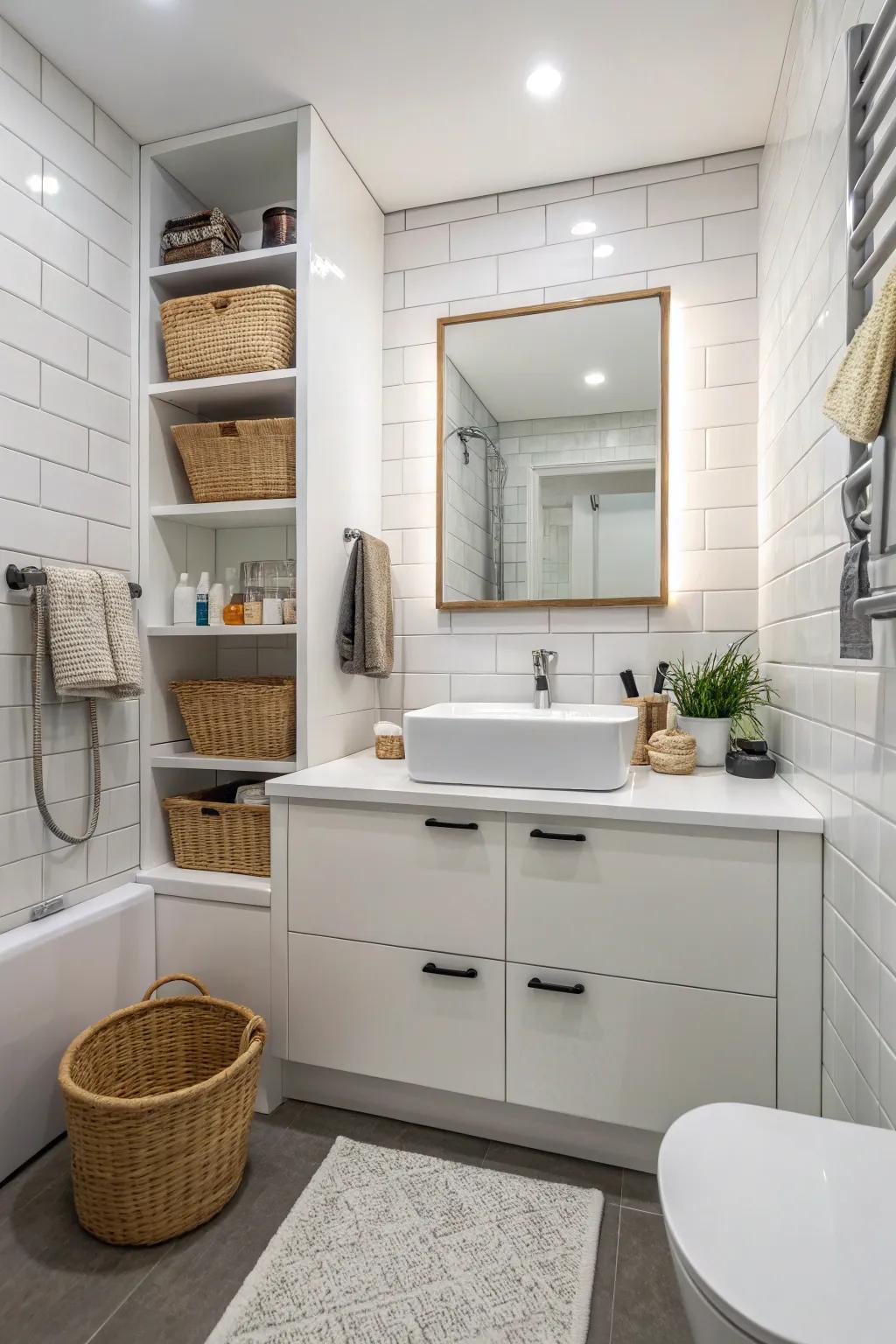 Comfort and convenience is maximized by handy layouts.